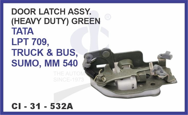 DOOR LATCH TATA LPT 709 TRUCK& BUS,SUMO,MM 540 ( HEAVY DUTY) GREEN LH